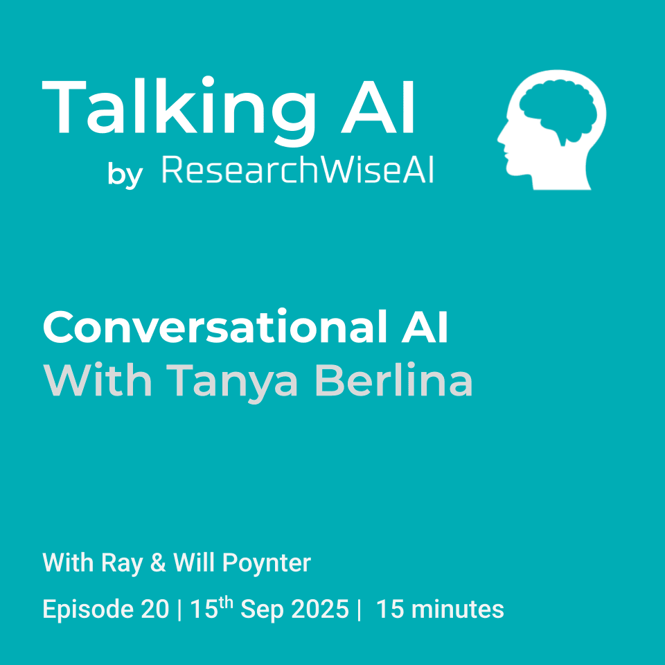 Conversational AI and the Future of Market Insights with Tanya Berlina