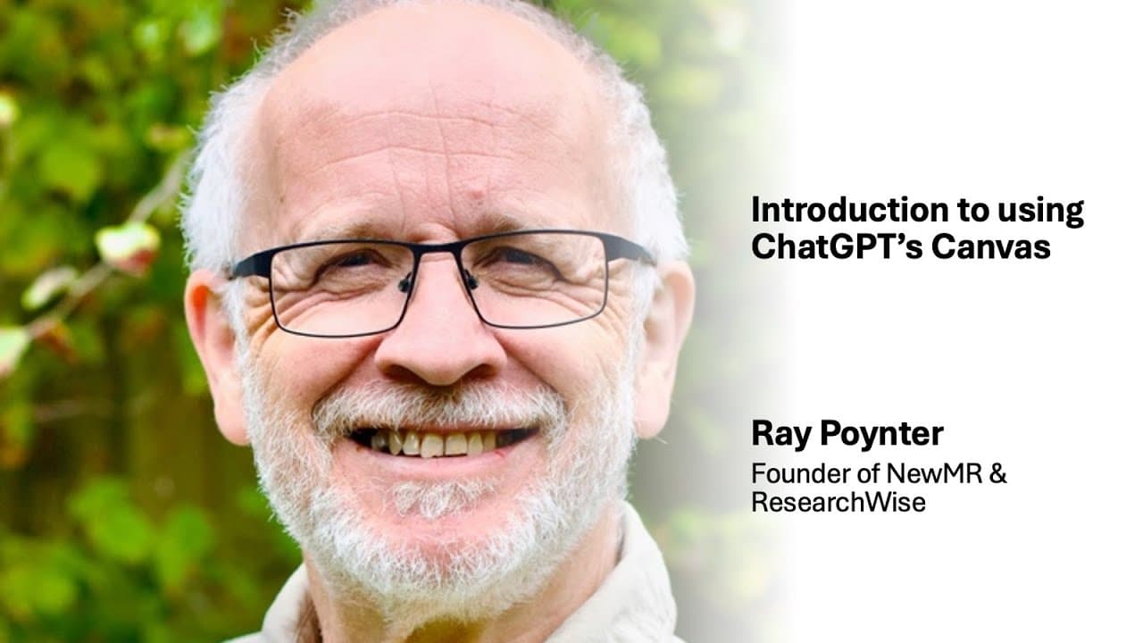 Poster image for An Introduction to using the Canvas in ChatGPT