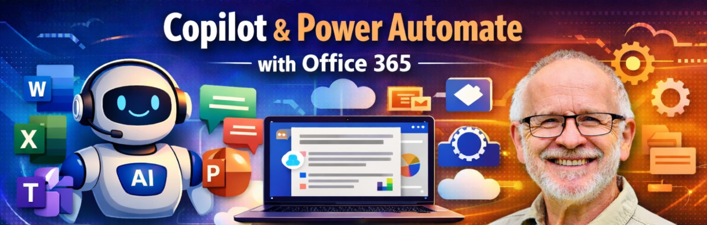 Thumbnail for Masterclass: Using Copilot and Power Automate with Office 365 (3 parts)