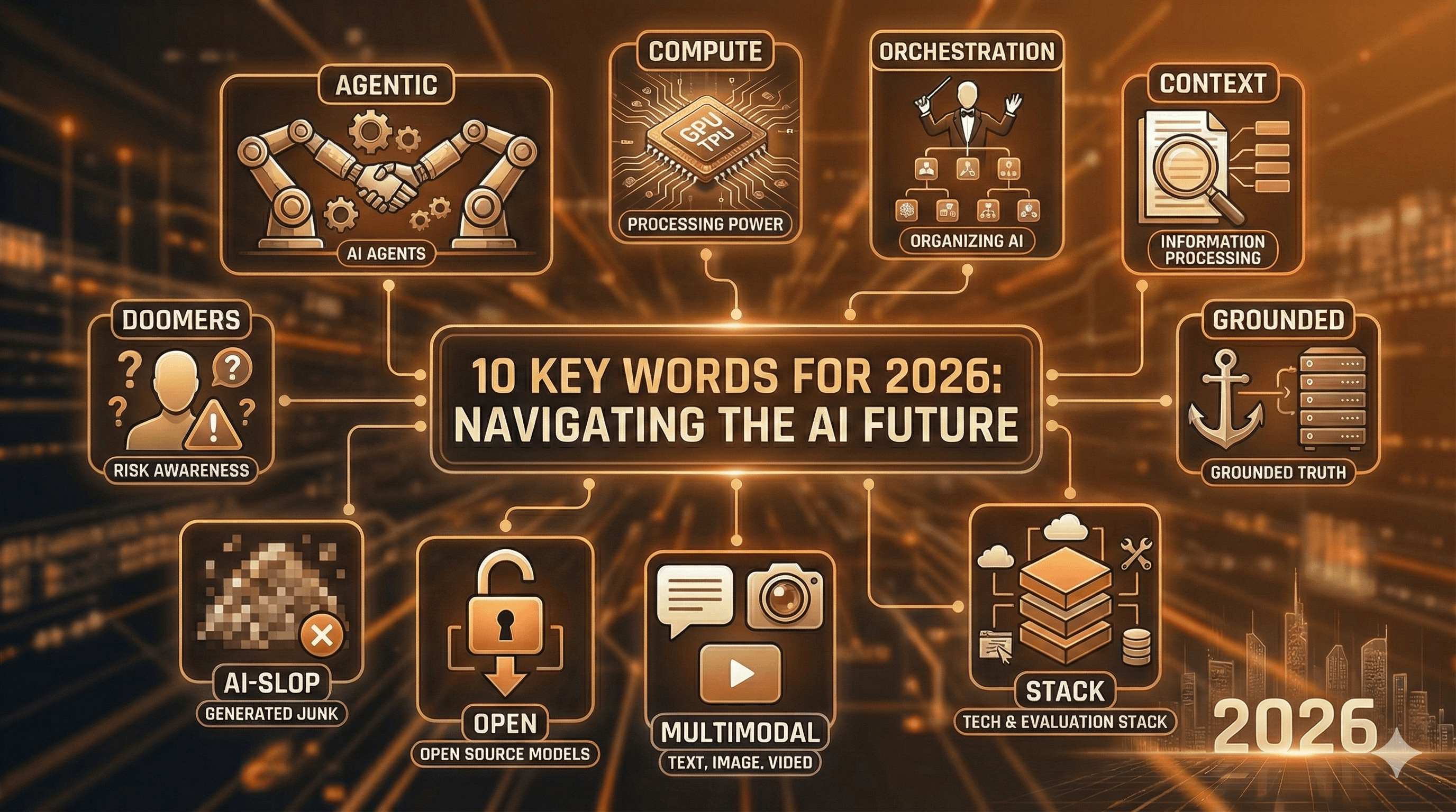 Ten words that we think we be important in 2026