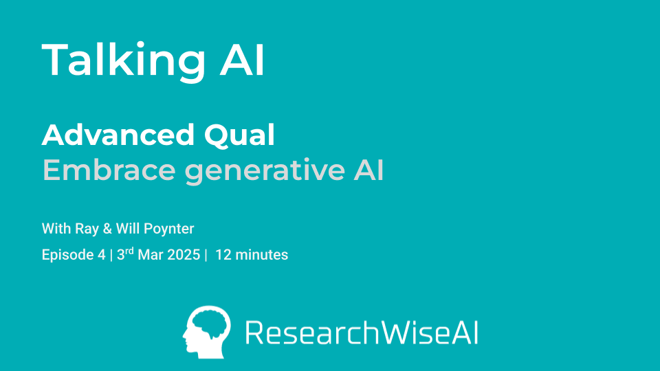 Thumbnail for Advanced Qualitative Analysis: How to embrace generative AI
